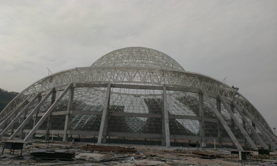 胶州体育场馆网架工程